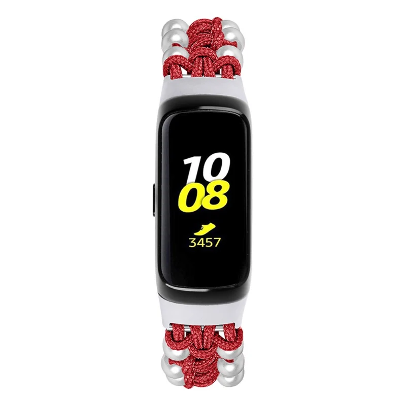 Robust Samsung Galaxy Fit Strass und Textil / Nylon armband
