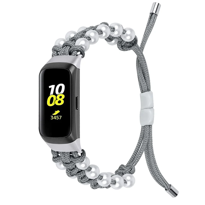 Robust Samsung Galaxy Fit Strass und Textil / Nylon armband