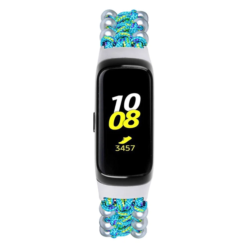 Robust Samsung Galaxy Fit Strass und Textil / Nylon armband
