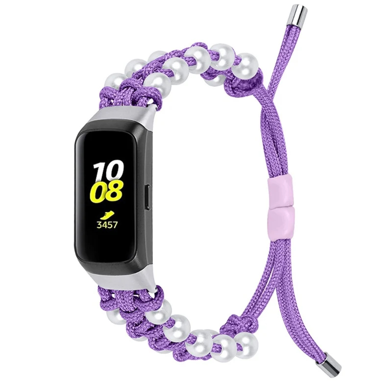 Robust Samsung Galaxy Fit Strass und Textil / Nylon armband