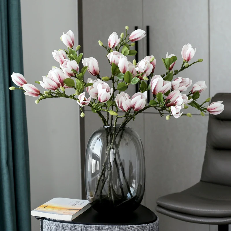 Dekorative Faux-Magnolienzweig