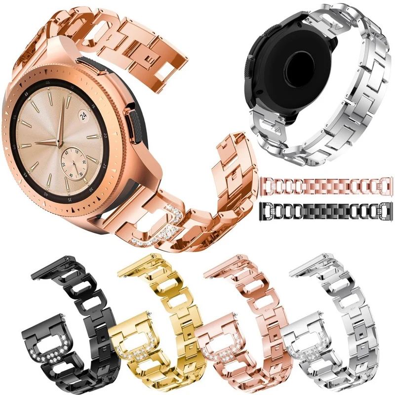 Cool Samsung Galaxy Watch (42mm) Metall und Strass armband