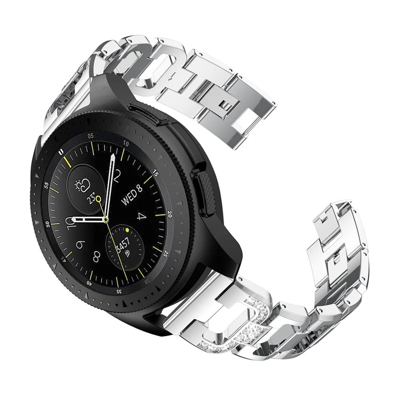 Cool Samsung Galaxy Watch (42mm) Metall und Strass armband