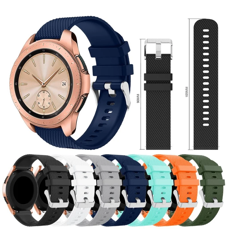 Haltbar Samsung Galaxy Watch (42mm) Silikon / TPU armband