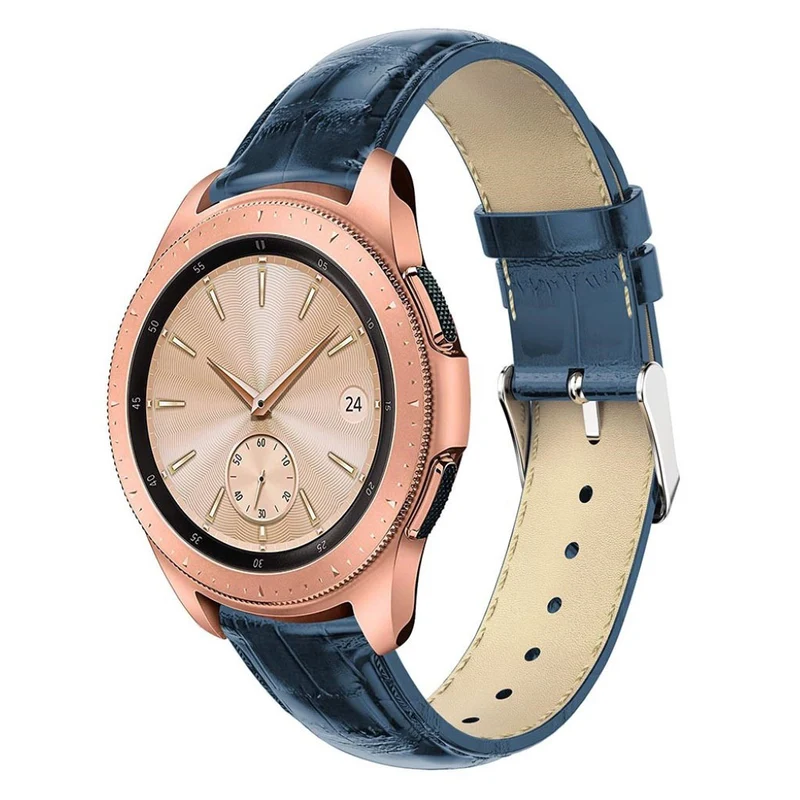 Entzückend Samsung Galaxy Watch (42mm) Echtes Leder armband