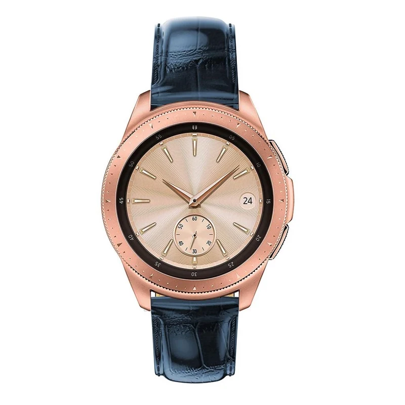 Entzückend Samsung Galaxy Watch (42mm) Echtes Leder armband