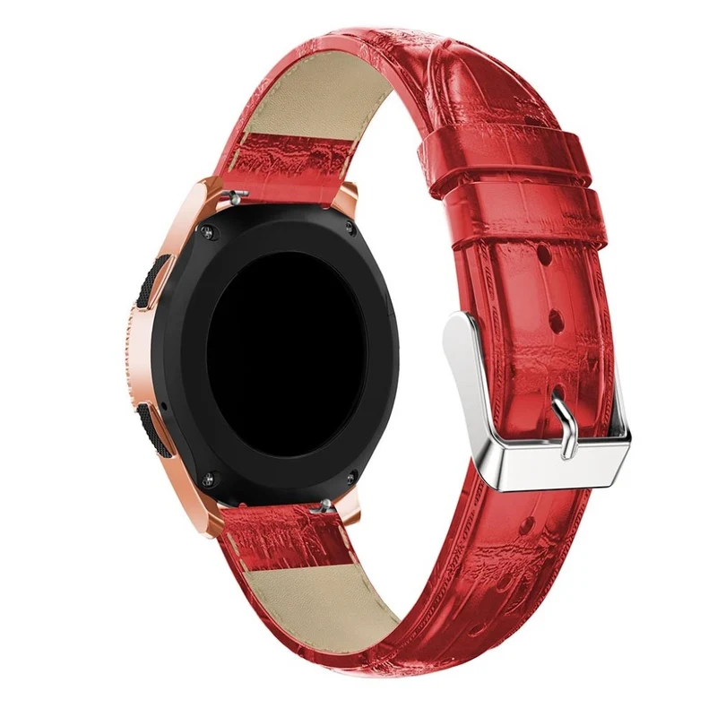 Entzückend Samsung Galaxy Watch (42mm) Echtes Leder armband