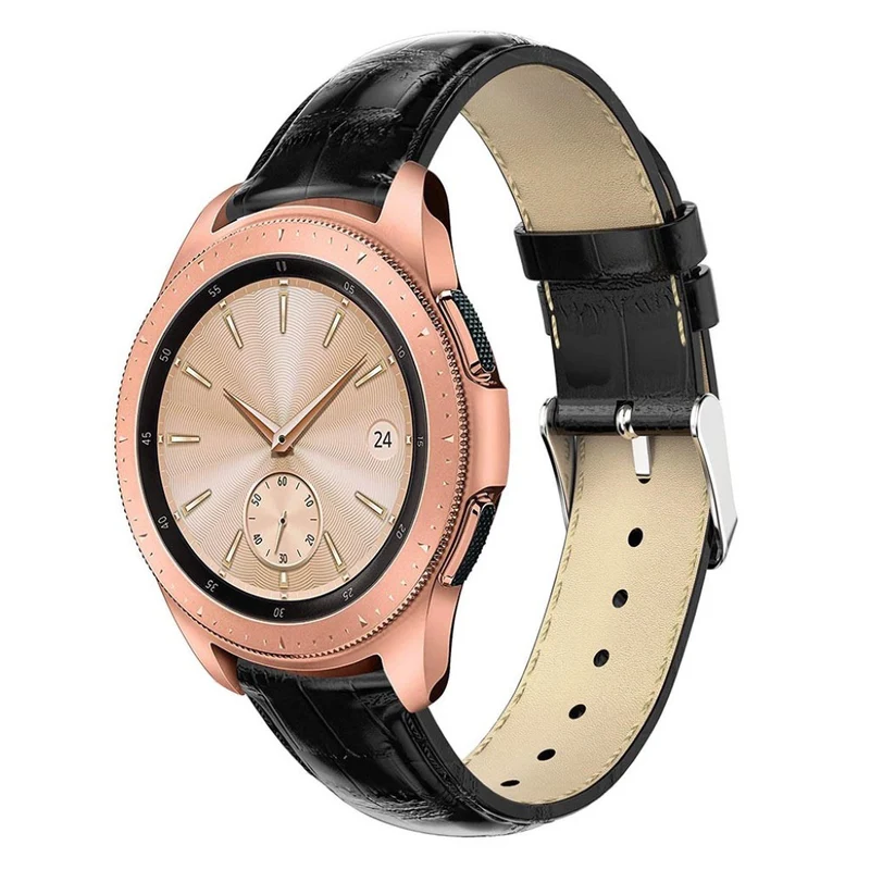 Entzückend Samsung Galaxy Watch (42mm) Echtes Leder armband