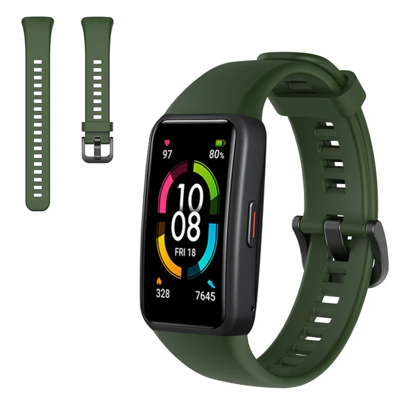 Absolut cool Honor Band 6 Silikon / TPU armband