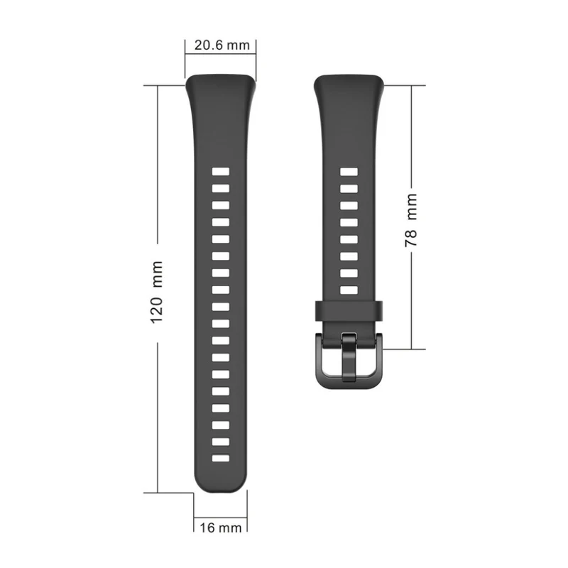Absolut cool Honor Band 6 Silikon / TPU armband
