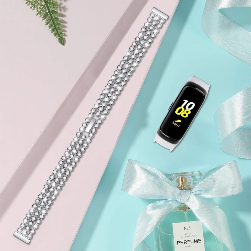 Mega elegant Samsung Galaxy Fit Metall und Strass armband