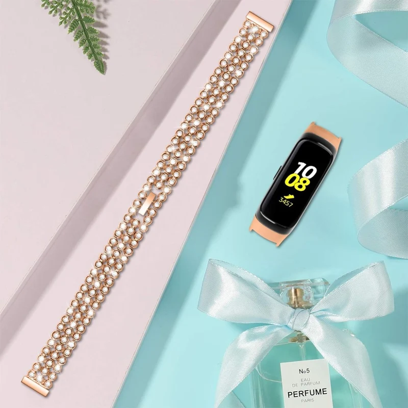 Mega elegant Samsung Galaxy Fit Metall und Strass armband