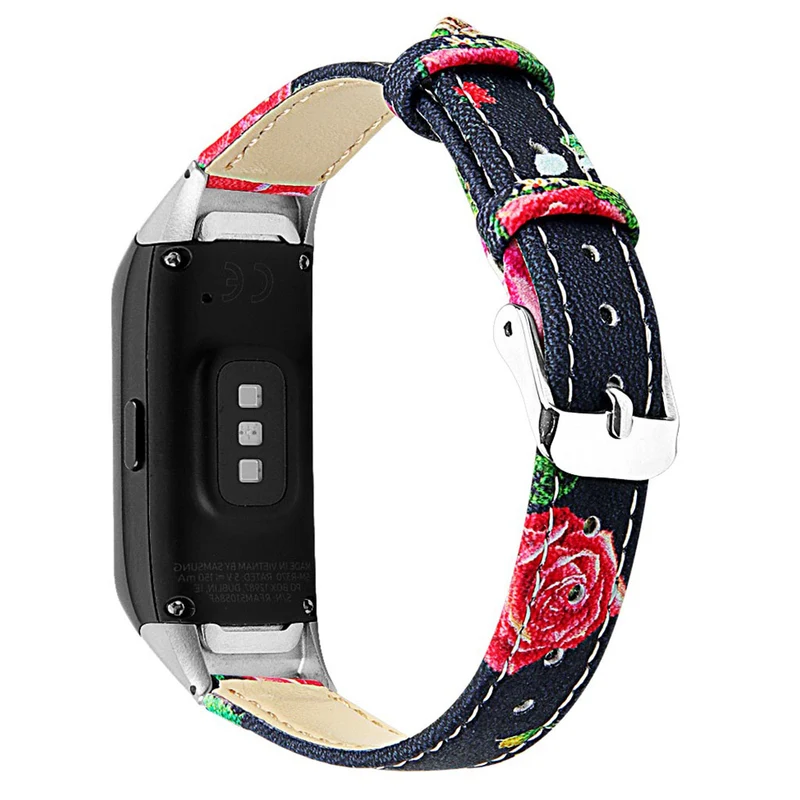 Stark Samsung Galaxy Fit Echtes Leder armband