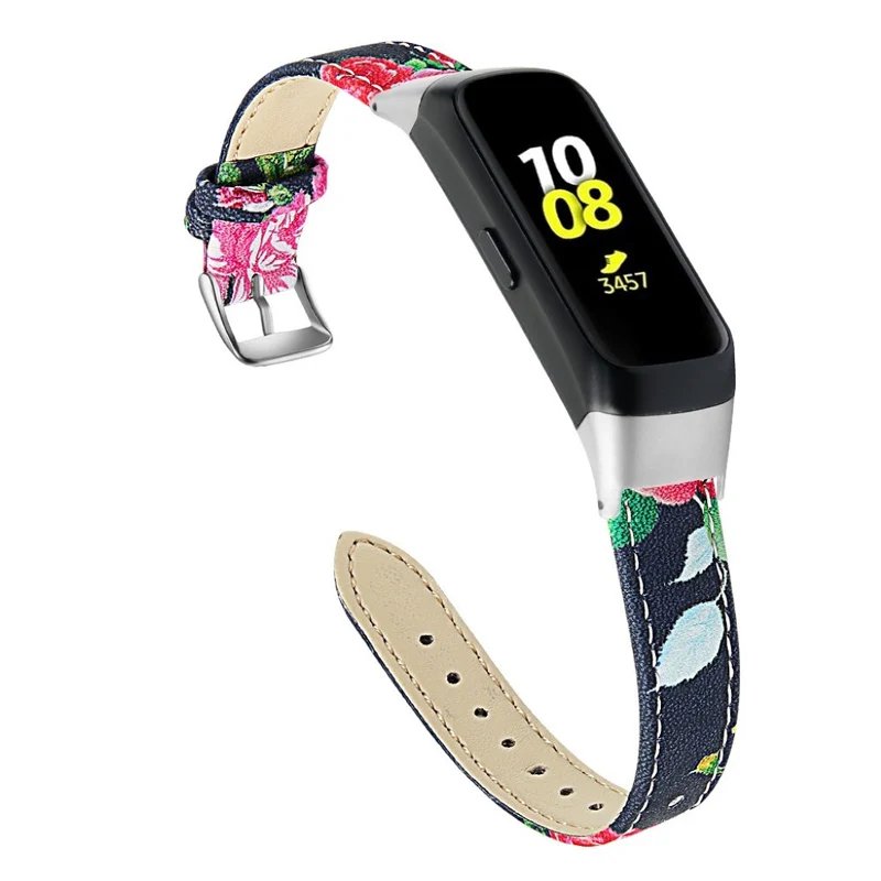 Stark Samsung Galaxy Fit Echtes Leder armband