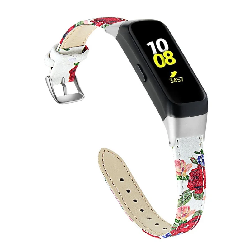 Stark Samsung Galaxy Fit Echtes Leder armband