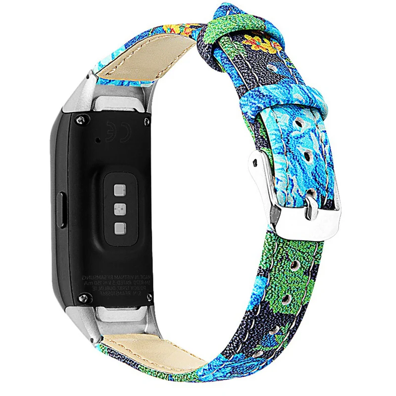 Stark Samsung Galaxy Fit Echtes Leder armband
