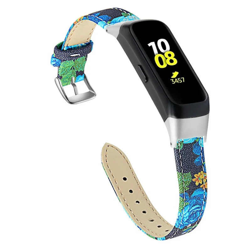 Stark Samsung Galaxy Fit Echtes Leder armband
