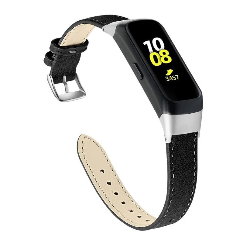 Stark Samsung Galaxy Fit Echtes Leder armband