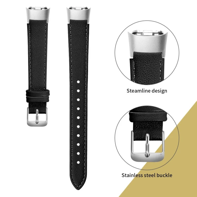Stark Samsung Galaxy Fit Echtes Leder armband