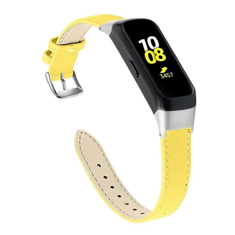 Stark Samsung Galaxy Fit Echtes Leder armband