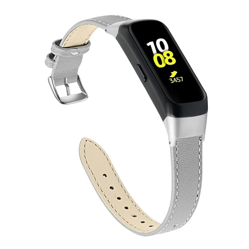 Stark Samsung Galaxy Fit Echtes Leder armband