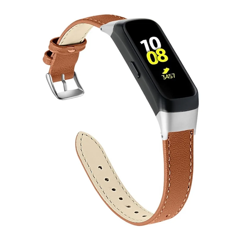 Stark Samsung Galaxy Fit Echtes Leder armband