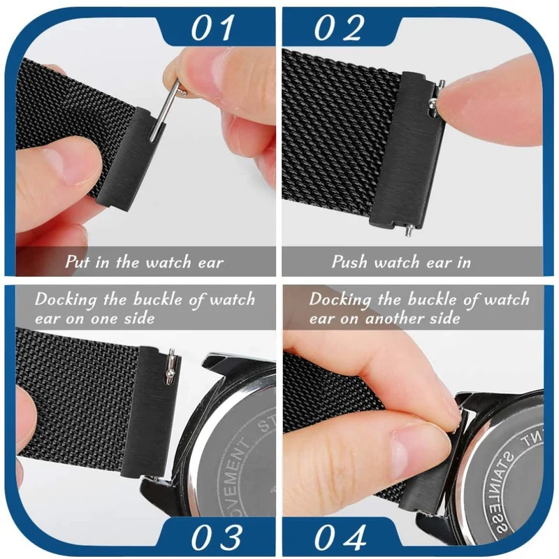 Mega angenehm 20mm Metall armband