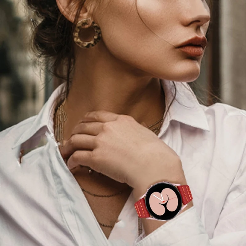 Haylou Solar LS05 / Xiaomi Watch Color Echtes Leder armband