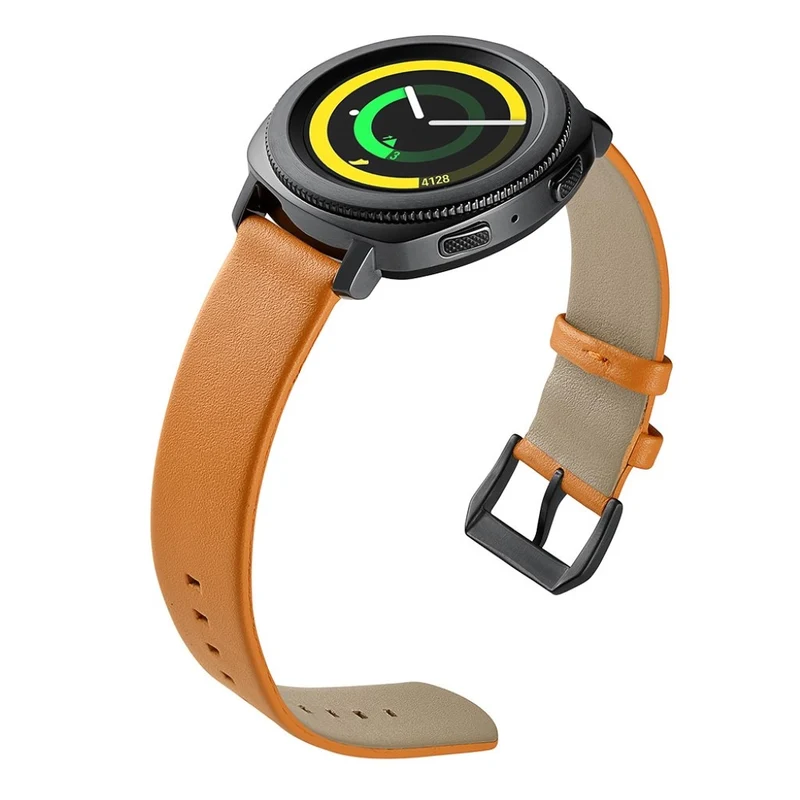 Sehr cool Samsung Gear Sport Echtes Leder armband