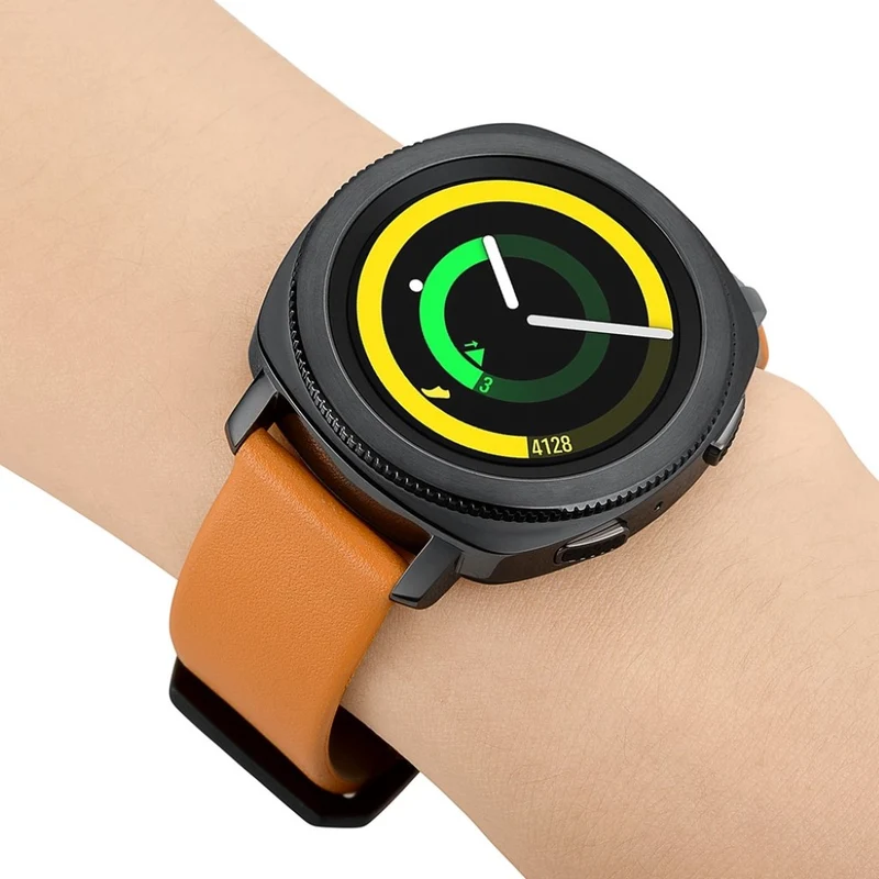 Sehr cool Samsung Gear Sport Echtes Leder armband