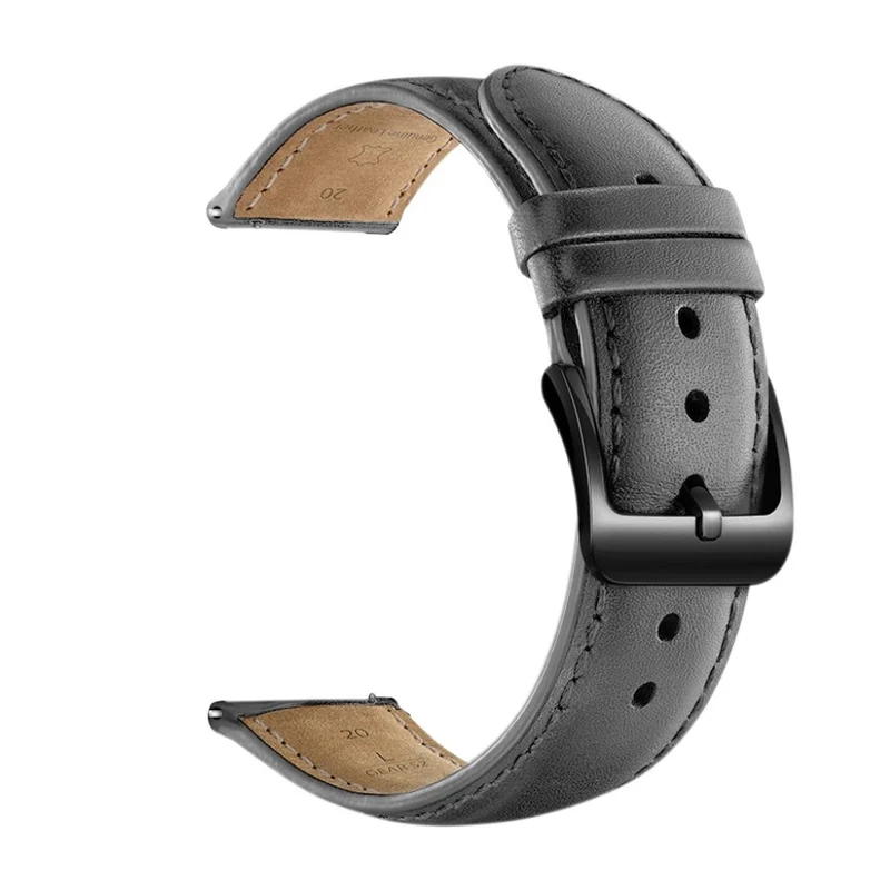 Auffallend stilvoll Samsung Gear Sport Echtes Leder armband