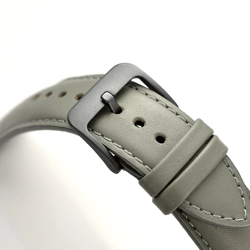 Auffallend stilvoll Samsung Gear Sport Echtes Leder armband
