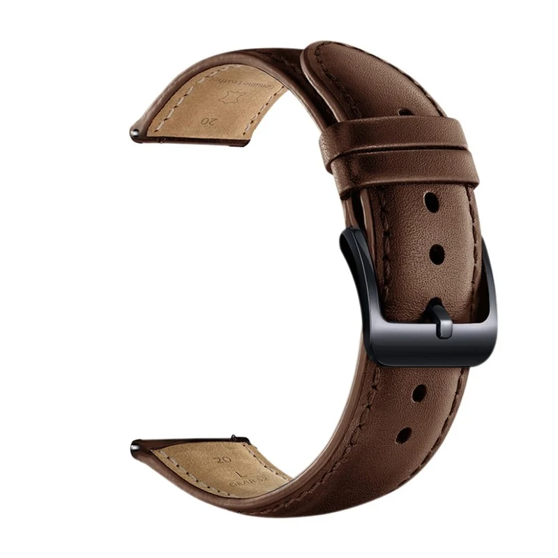 Auffallend stilvoll Samsung Gear Sport Echtes Leder armband