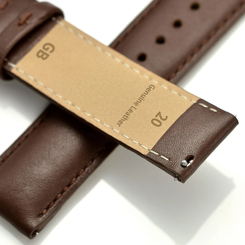 Auffallend stilvoll Samsung Gear Sport Echtes Leder armband