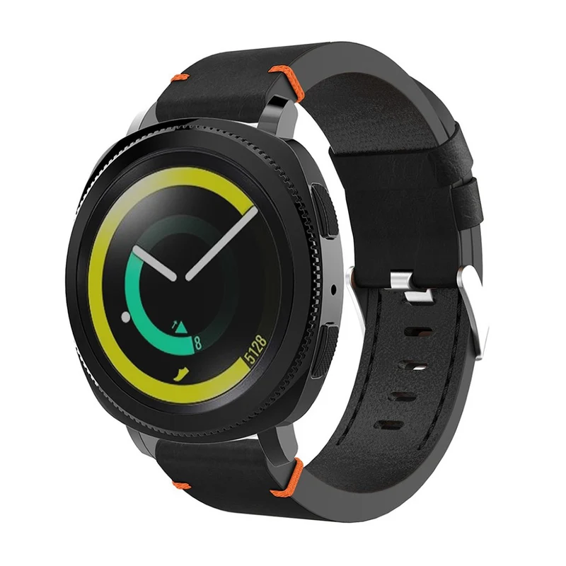 Auffallend schön Samsung Gear Sport Echtes Leder armband