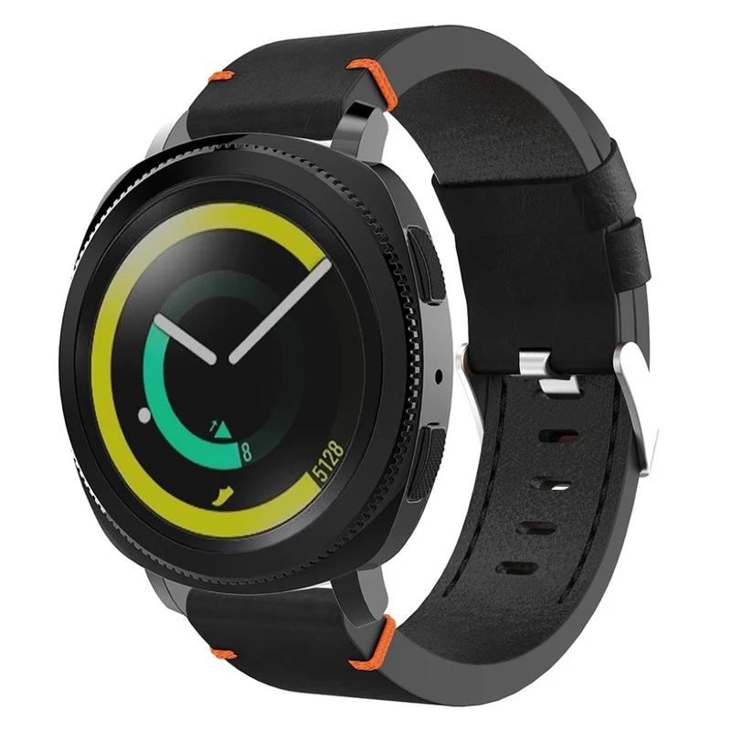 Auffallend schön Samsung Gear Sport Echtes Leder armband