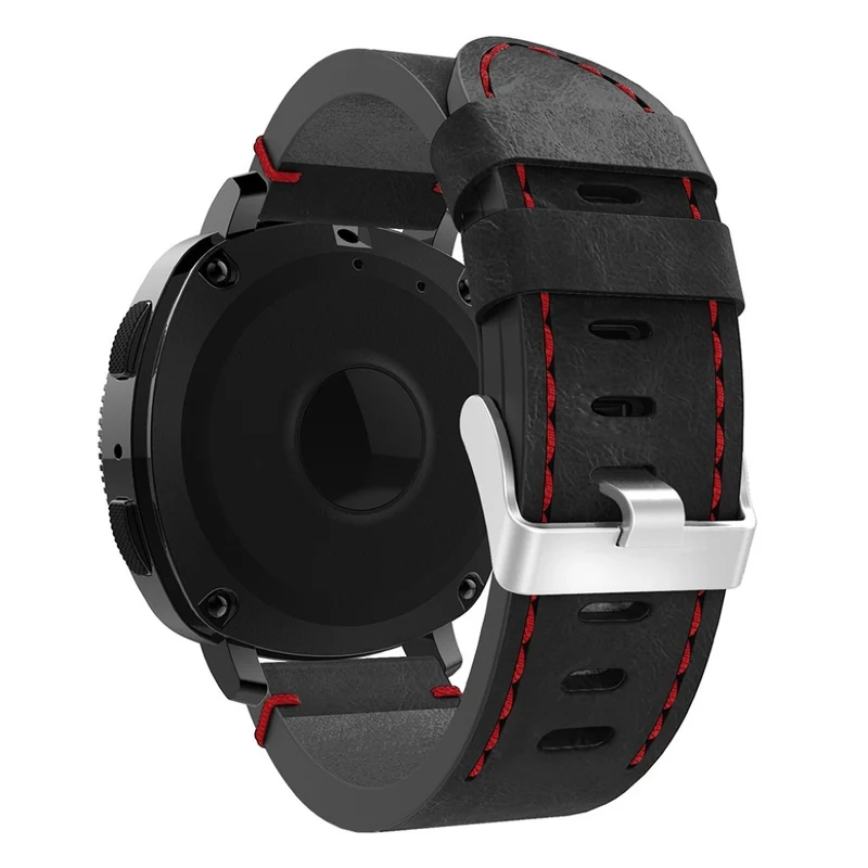 Auffallend schön Samsung Gear Sport Echtes Leder armband