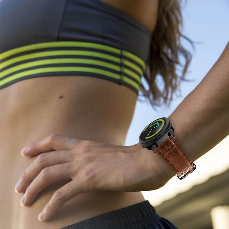 Sehr schön Samsung Gear Sport Echtes Leder armband