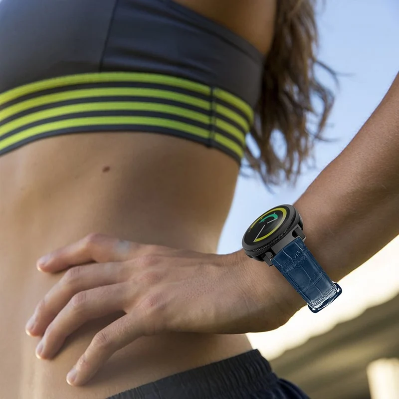 Sehr schön Samsung Gear Sport Echtes Leder armband