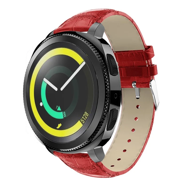 Sehr schön Samsung Gear Sport Echtes Leder armband