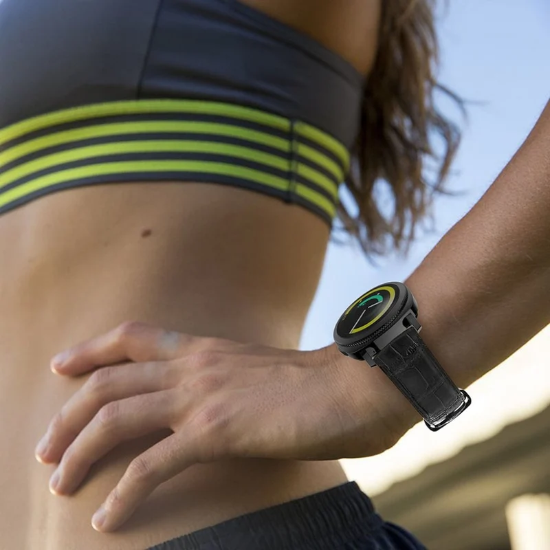Sehr schön Samsung Gear Sport Echtes Leder armband