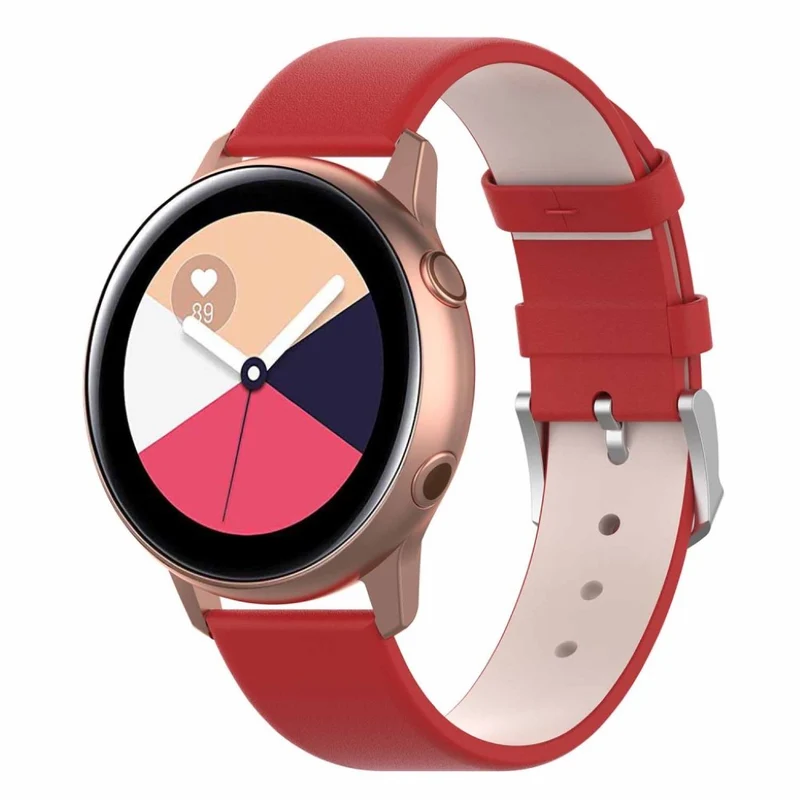 Bequem Samsung Galaxy Watch Active Kunstleder armband