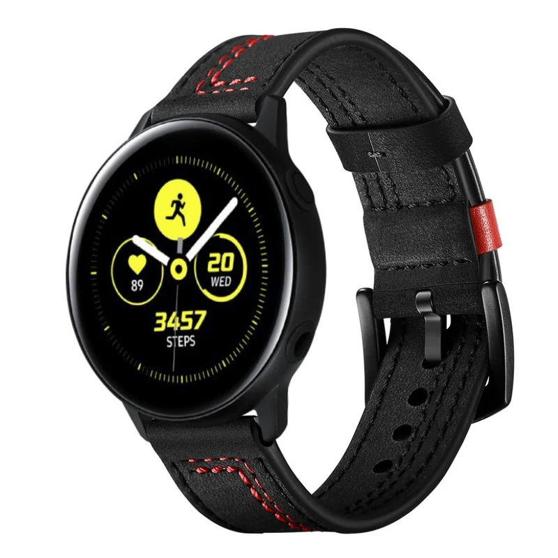 Cool Samsung Galaxy Watch Active Echtes Leder armband