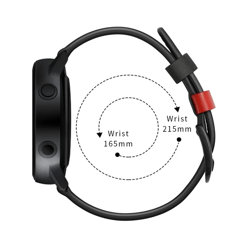 Cool Samsung Galaxy Watch Active Echtes Leder armband