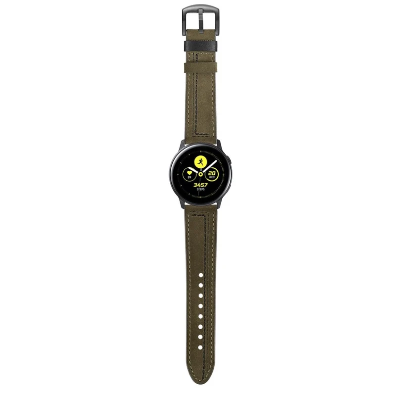 Cool Samsung Galaxy Watch Active Echtes Leder armband