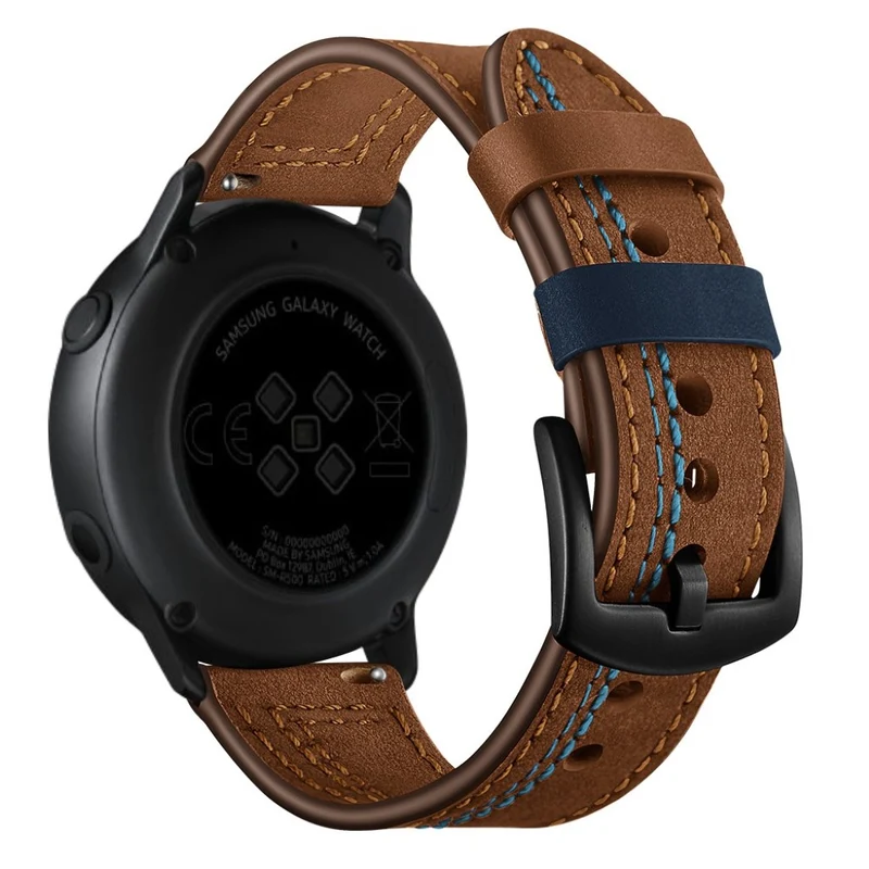 Cool Samsung Galaxy Watch Active Echtes Leder armband