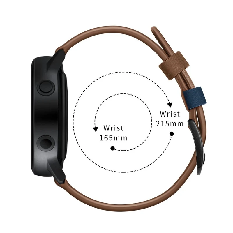 Cool Samsung Galaxy Watch Active Echtes Leder armband