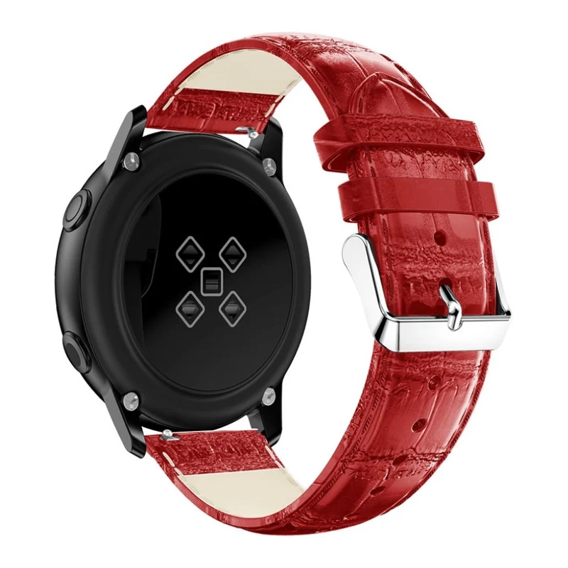 Sehr schön Samsung Galaxy Watch Active Echtes Leder armband