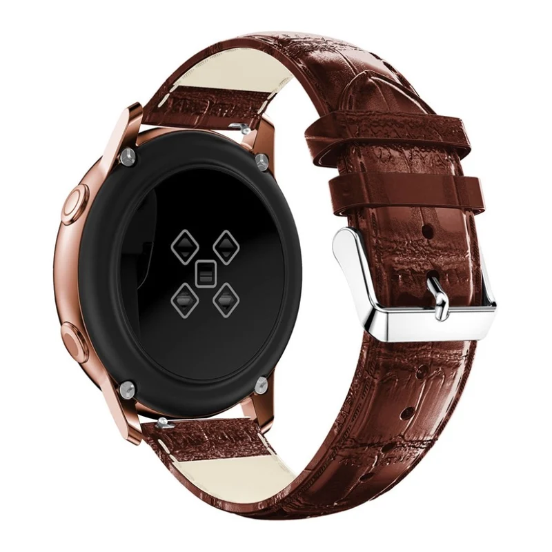 Sehr schön Samsung Galaxy Watch Active Echtes Leder armband