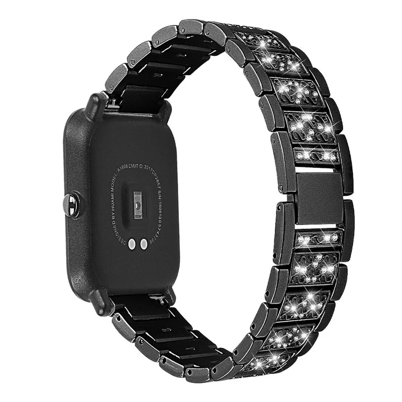 Stark Samsung Galaxy Watch Active Metall und Strass armband